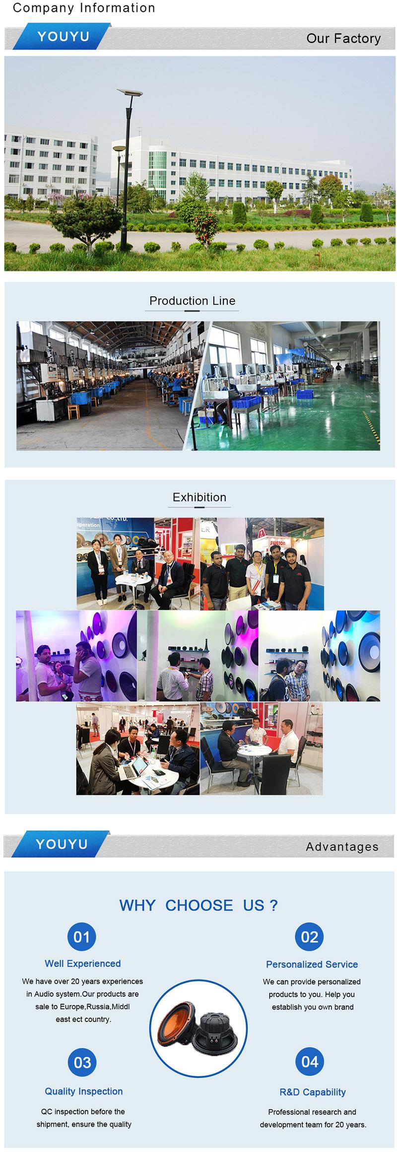 Subwoofer parts300-07 aluminum frame1