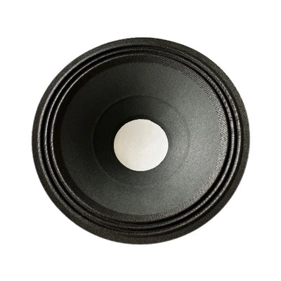8-orlach Customoize Speaker Cloth Edge Fillte Páipéar Dubh Cón Preas Cainteoir