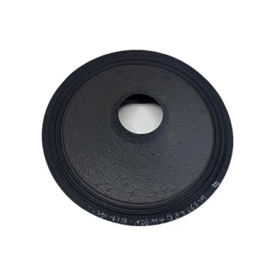 Páirteanna Cainteoir Dath Dubh 10 Inch 51mm Poll Páipéar Cón Neamh Preaspháipéir
